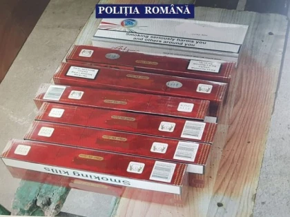 Percheziții în Sântana, la doi traficanți de țigări
