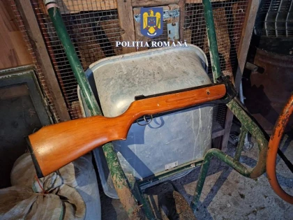 Percheziții în Șepreuș: Polițiștii au găsit țigări de contrabandă și o armă,  în casa unui tânăr de 20 de ani