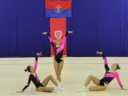 PERFORMANTE ARADENE LA CONCURSUL INTERNATIONAL DE AEROBIC, DE LA BUDAPESTA