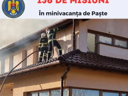 Peste 130 de pompieri arădeni s-au aflat la datorie, de Paște