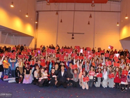 Peste 150 de copii au dansat la Expo Arad Internațional