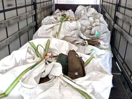Peste 22 de tone de deşeuri, oprite la P.T.F. Nădlac II și Borș II