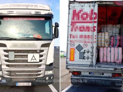 Peste 47 tone deşeuri oprite în vama Nădlac