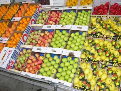 PESTE162 KILOGRAME DE LEGUME SI FRUCTE, RETRASE DE PE PIATA