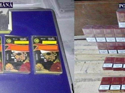 Petarde și țigări de contrabandă, descoperite la Lipova