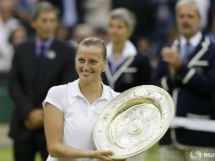 PETRA KVITOVA A CASTIGAT AL DOILEA SAU TITLU LA WIMBLEDON