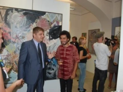 PICTORUL ARADEAN GIOTTO DOICHITA A EXPUS LA GALERIILE PRAGHEZE