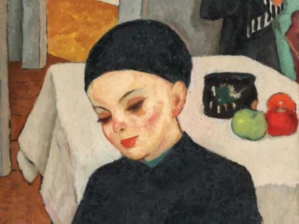 Pictura "Lecţia" de Nicolae Tonitza, adjudecată la suma de 190.000 de euro