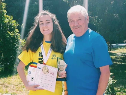 Pistolara arădeană Daria Haristiade, record personal în Cehia