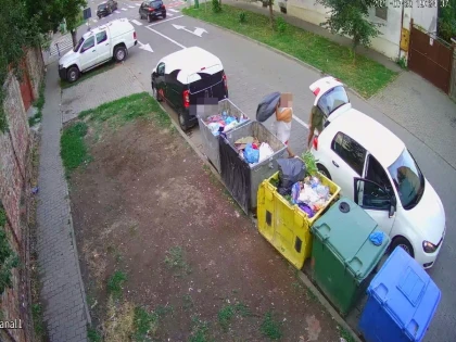 Platformelor gospodărești și zonele unde sunt amplasate containere de gunoi vor fi monitorizate video