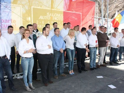 PMP ARAD A PARTICIPAT LA MITINGUL DE LA BUCURESTI