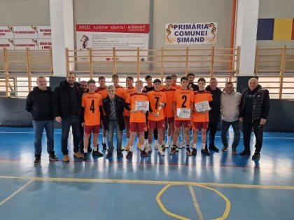 Podgoria Pâncota a câștigat Memorialul „Nicolae Ardelean” la fotbal în sală