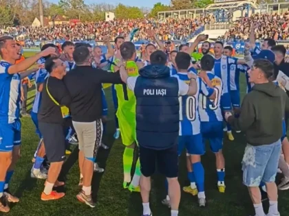 Politehnica Iași revine în Superligă! Oțelul, Dinamo și Buzăul se luptă și ele pentru promovare