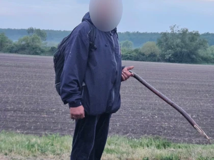 Poliția Arad a făcut verificări după distribuirea unei imagini cu un presupus individ violent