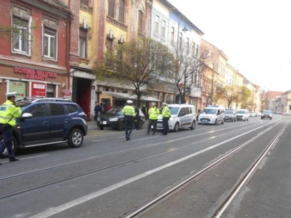 Poliția locală a controlat taximetriștii din municipiu