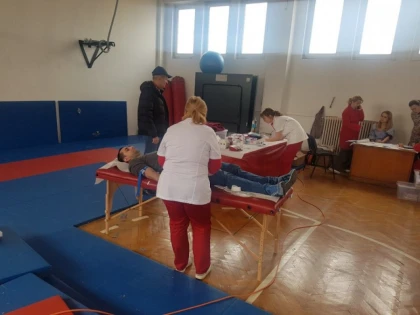 Polițiștii arădeni au donat din nou sânge