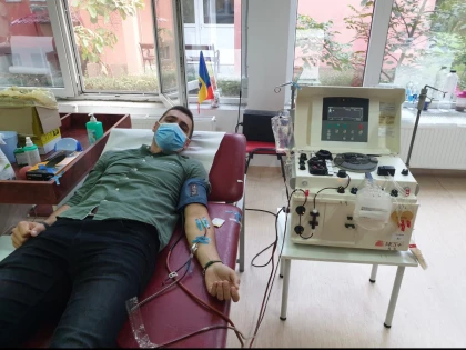 Polițiștii arădeni care s-au vindecat de infecția cu noul coronavirus vor dona plasmă