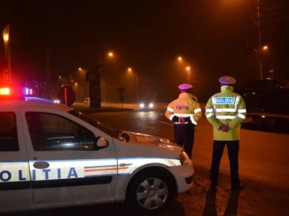 Polițiștii arădeni, la datorie în minivacanța de Anul Nou