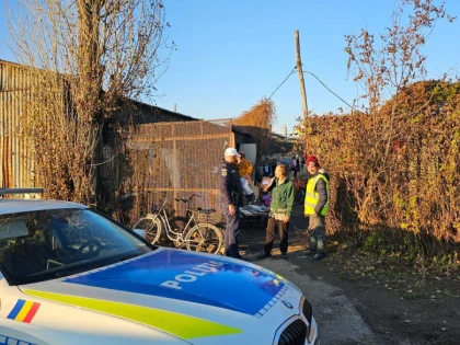 Polițiștii Biroului Rutier, cu rol de “Moș Crăciun”