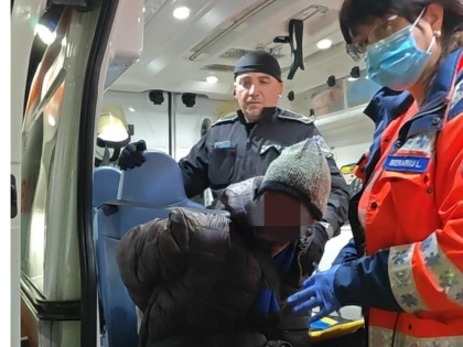 Polițiștii locali arădeni au salvat un marocan, care încerca să se sinucidă