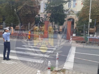 Poliţiştii locali la datorie, în trafic, în prima zi de şcoală