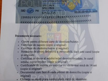 Polițiștii locali verifică persoanele cărora le-au expirat cărțile de identitate