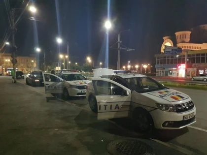 Polițiștii rutieri au controlat tot ce a venit la rând, vineri noaptea