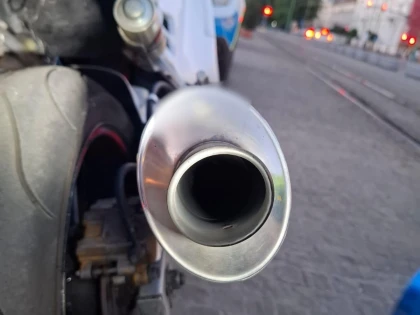 Polițiștii și RAR au verificat motocicliștii din Arad. Cinci motociclete au rămas fără talon