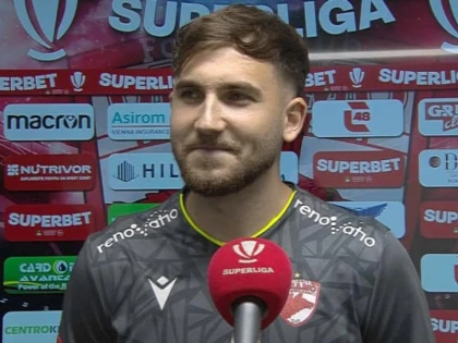 Portarul arădean Alexandru Roșca a debutat la Dinamo, în egalul cu CFR Cluj