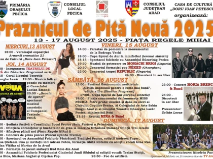 Praznicul de pită nouă 2025 la Pecica