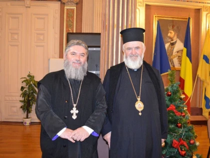 Preasfințitul Părinte Daniil Stoenescu, Episcopul românilor din Serbia, a conferențiat la Arad
