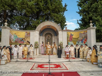 Preasfinţitul Părinte Siluan, delegatul Patriarhiei Române la Manifestările ”Pavlia” din Grecia