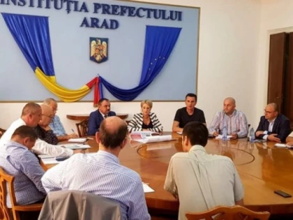Prefectura Arad a convocat Comitetul Local de Combatere a Bolilor