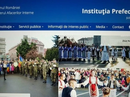 Prefectura Arad are o nouă pagină web