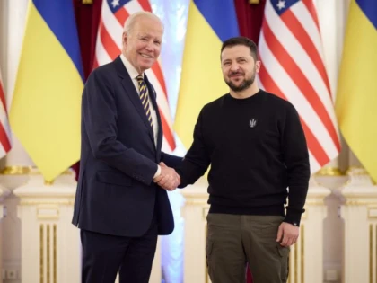 Președintele american Joe Biden se află la Kiev, într-o vizită surpriză