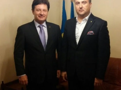 PREŞEDINTELE CJA S-A ÎNTÂLNIT CU CONSULUL ROMÂNIEI LA GYULA