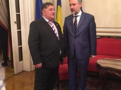 Președintele Patronatului Român, filiala Arad, s-a întâlnit cu Ambasadorul Românie în Ungaria