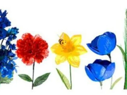 PRIMA ZI A PRIMAVERII. GOOGLE SARBATORESTE ECHINOCTIUL DE PRIMAVARA CU UN DOODLE SPECIAL