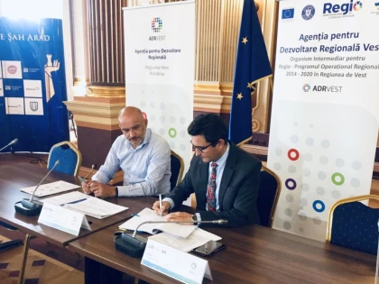 Primăria Arad a semnat contractul pentru revitalizarea zonei Mărului, finanțat din fonduri europene
