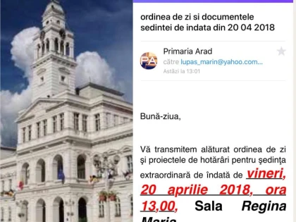 Primăria își bate joc de consilieri! Proiectele sunt trimise după începerea ședinței CLM