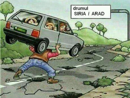 Primarii din județ au ordin să repare drumul Arad - Seleuș
