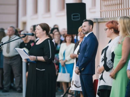 Primarul Falcă a participat la deschiderea anului școlar