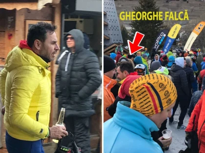 Primarul Gheorghe Falcă, vacanţă opulentă în Alpi