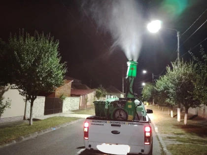 Primele acțiuni de dezinsecţie ale lunii septembrie, în municipiul Arad