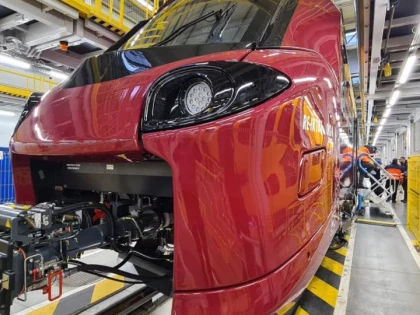 Primul tren electric inter-regional produs de Alstom va ajunge la Curtici sâmbătă seara