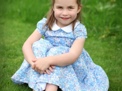 Prinţesa Charlotte a Marii Britanii, la a patra aniversare