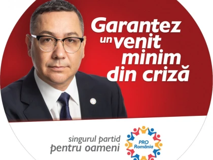 PRO România este singurul partid care își asumă introducerea unui Venit Minim de Criză