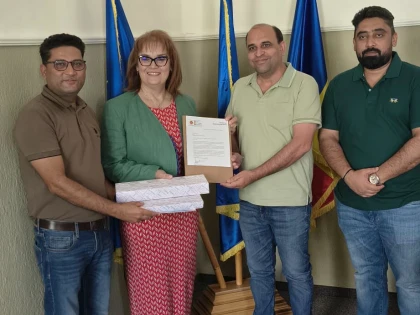 Profesori din India, în vizită la Universitatea „Aurel Vlaicu” din Arad prin programul Erasmus+