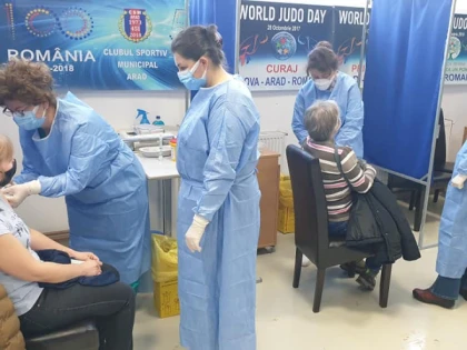 Program prelungit la centrul de vaccinare din Grădiște