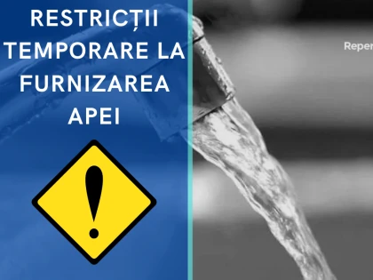 Program temporar de furnizare a apei în mai multe localități din județul Arad